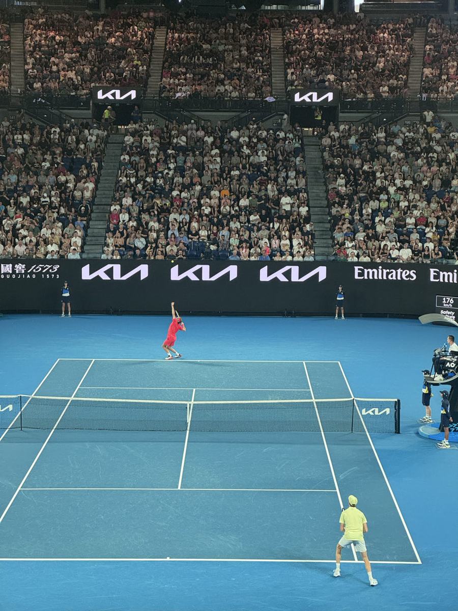 Op autojacht en naar de Australian Open — Melbourne