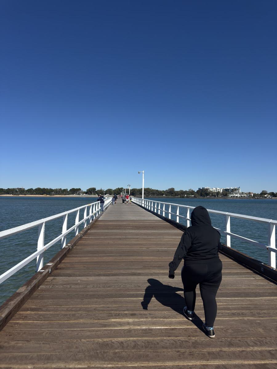 Hungry Jacks en naar bed in Hervey Bay — Torquay